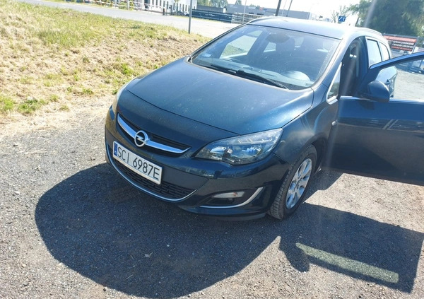 Opel Astra cena 28900 przebieg: 170000, rok produkcji 2015 z Ryki małe 92